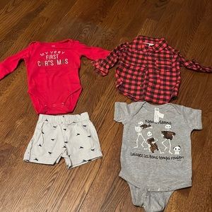 Carter’s 6 month baby boy bundle